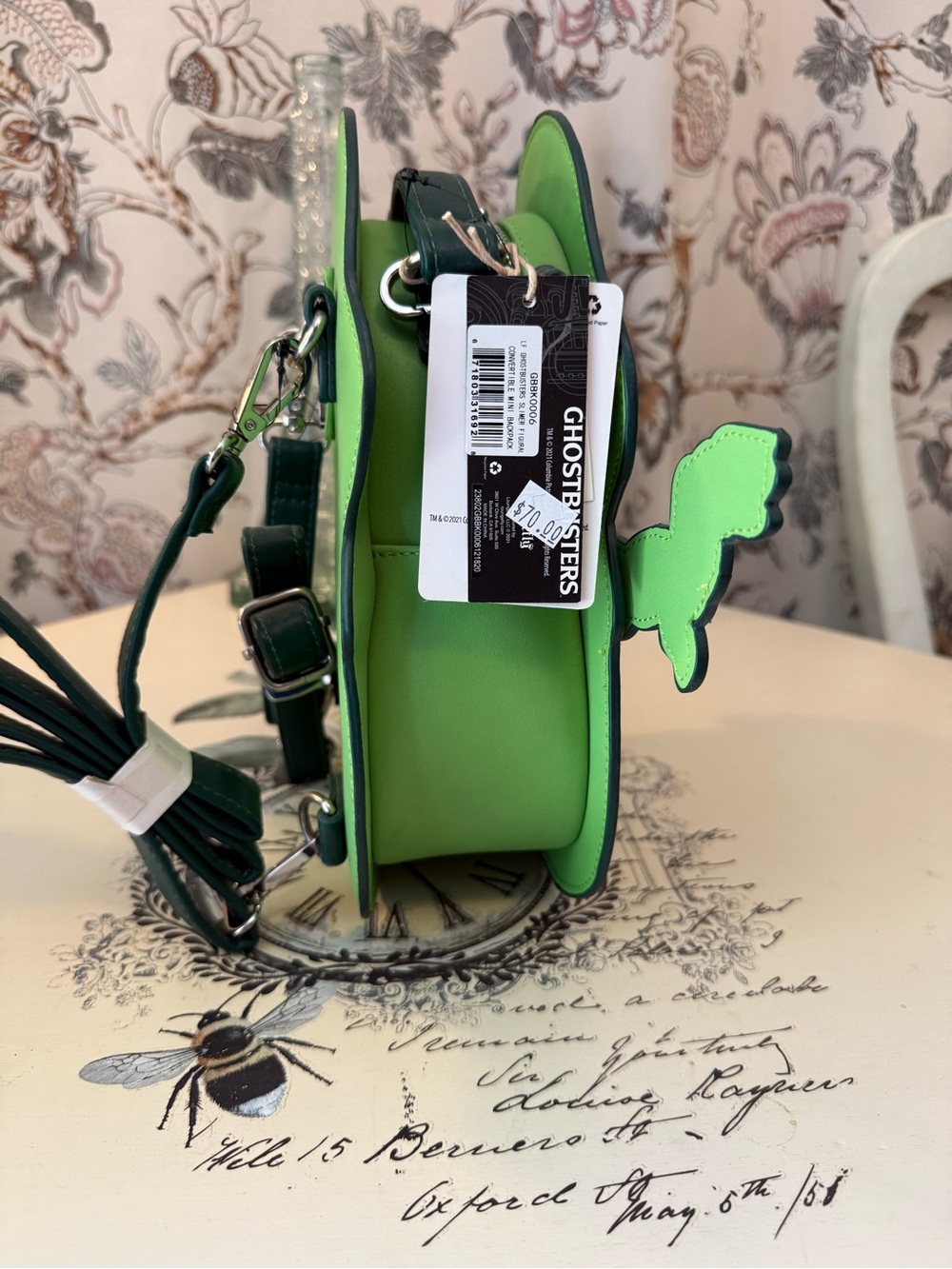 Loungefly | Ghostbusters Slimer Convertible backpack - Picture 11 of 11